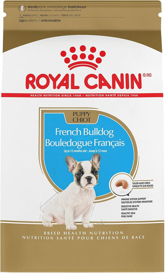 Royal Canin French Bulldog Puppy Dry Dog Food, 3 lb bag