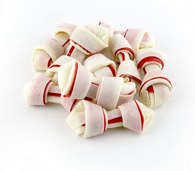 Dingo Mini Bones 7 Count, Rawhide For Dogs, Made With Real Chicken