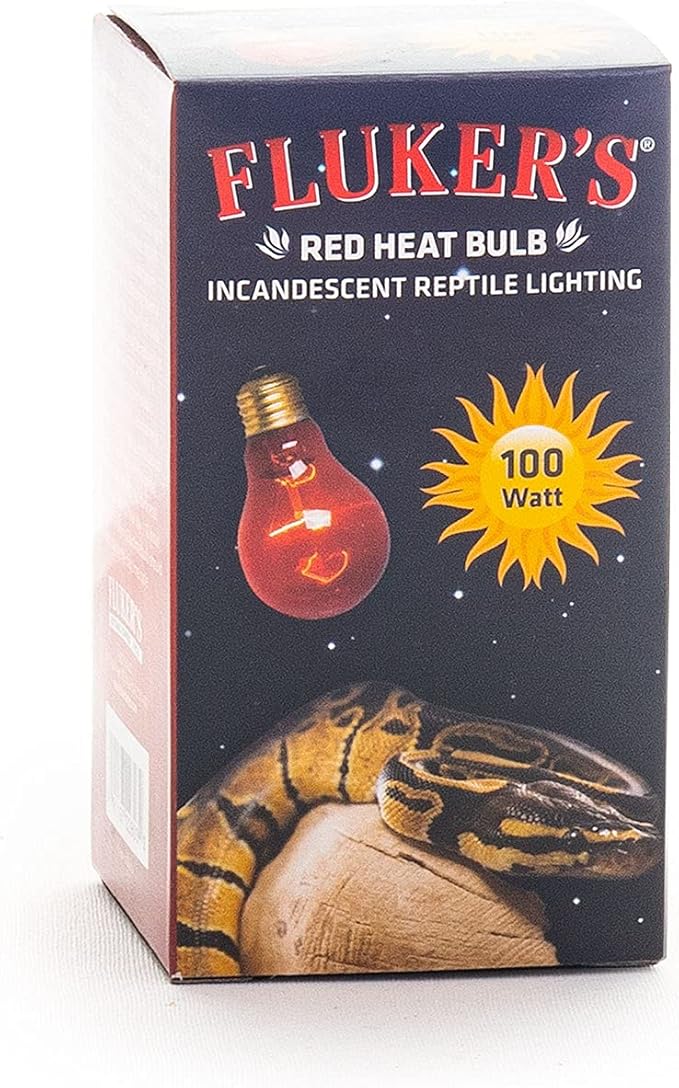 Fluker's 100 Watt Red Heat Bulb for Reptiles, 1 Count