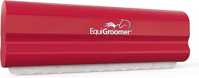 EasyGroomer Deshedding Brush for Dogs Cats | Red | Undercoat Tool for Large and Small Pets | Comb Removes Loose Dirt, Hair and Fur | Perfect Clean for Short and Long Hair Grooming Shedding