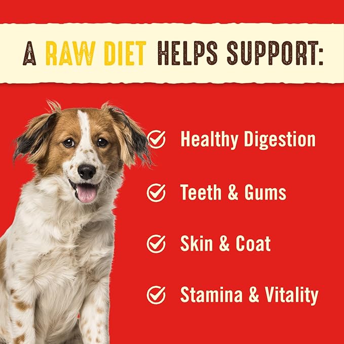 Stella & Chewy's Freeze Dried Raw Dinner Patties – Grain Free Dog Food, Protein Rich Chewy’s Chicken Recipe – 14 oz Bag