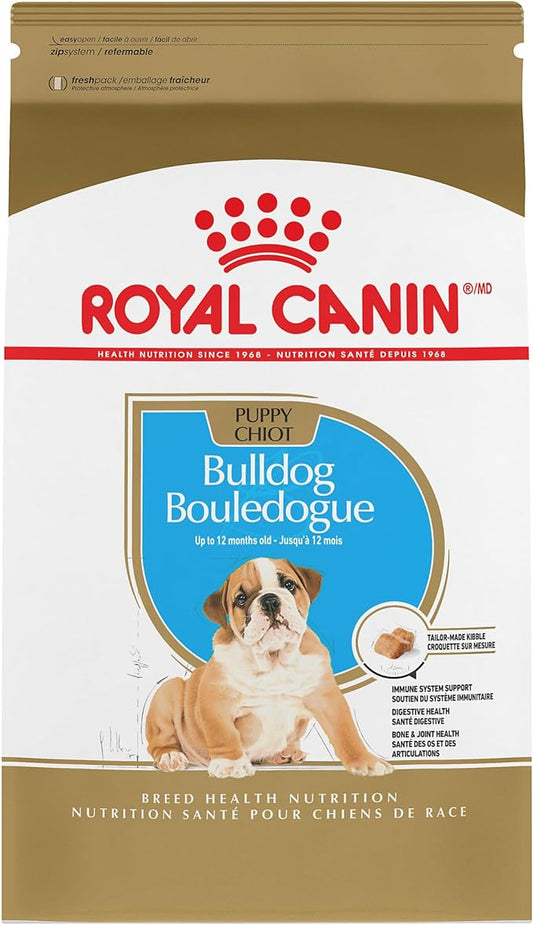 Royal Canin Bulldog Puppy Dry Dog Food, 6 lb bag