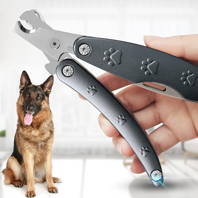 Smoothest Dog Nail Trimmers for Sensitive Dog, Sharp XL Dog Nail Clipper for Large Dogs Medium Small Size, Heavy Duty Dog Toenail Clippers, Professional Dog Nail Cutters for All Dogs with Thick Nail