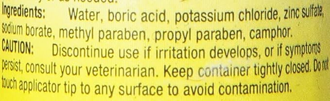 Miracle Care Eye Wash - 1 oz; Eye Clear Solution for Dogs and Cats, Eye Wash Formulated to Gently Cleaning Eyes, Sterile Cat and Dog Tear Stain Remover