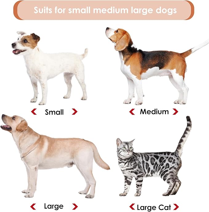 AOFITEE Dog Recovery Suit, Dog Surgical Recovery Suit for Female Dogs Male Dogs, Cozy Dog Onesie for Surgery, Cone E-Collar Alternative, Anti Licking Dog Surgical Shirt with Pee Hole, Brown 2XL