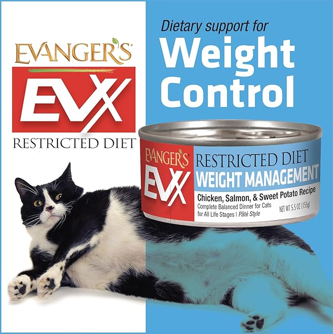 Evanger's Dog & Cat Food EVX Restricted Diet: Weight Management for Cats