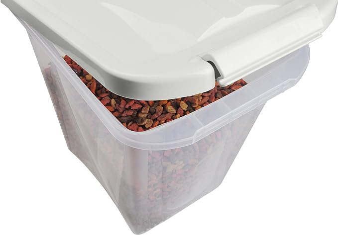 Van Ness 10-Pound Food Container with Fresh-Tite Seal (FC10) white