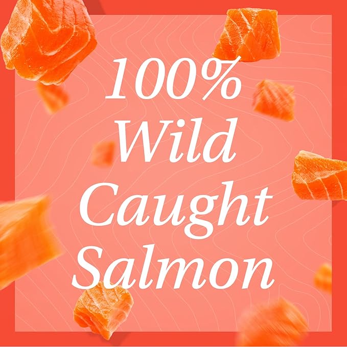 Petlab Co. Wild Caught Salmon Dog Treats - Support Overall Health with Healthy Dog Treats. Packed with Beneficial Fatty Acids, Vitamins, & Minerals. Premium Ingredients - Delicious Reward