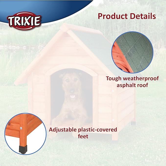 TRIXIE natura Cottage Dog House | Small