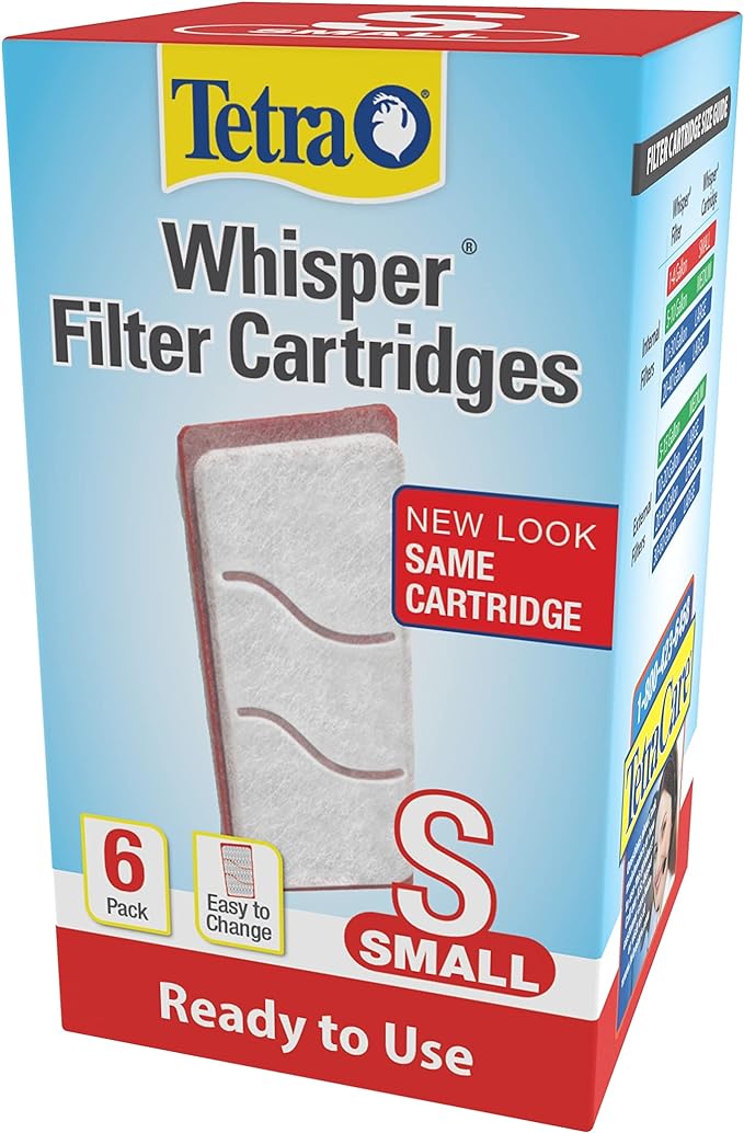 Tetra Whisper Bio-Bag Filter Cartridges For Aquariums - Ready To Use Small