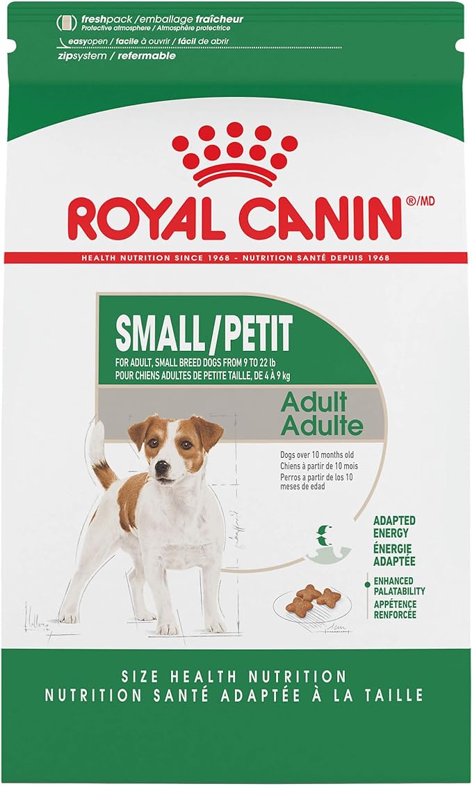 Royal Canin Small Breed Adult Dry Dog Food, 14 lb bag