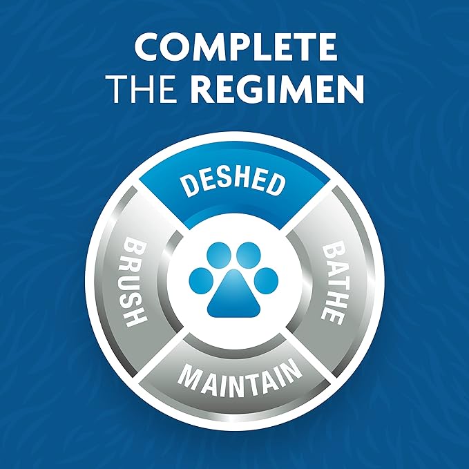 FURminator Undercoat Deshedding Tool for Dogs, Deshedding Brush for Dogs, Removes Loose Hair and Combats Dog Shedding