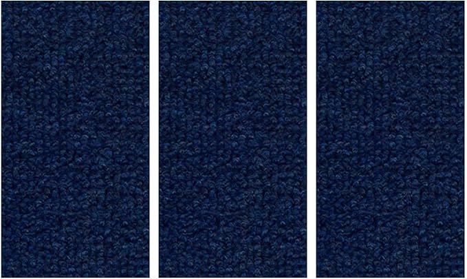 Cat Scratch Mat (3 Pack), 23.6’’ x 11.8’’ Cat Wall Stracther, Versatile Self-Adhesive Replacement Easy Use for Cat Trees, Cat Wall Furniture, Scratching Posts, and Couch Protection (Blue)