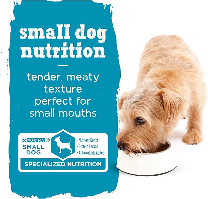 Purina Beneful Small Breed Wet Dog Food, IncrediBites Pate with Real Chicken Recipe - (Pack of 12) 3 oz. Cans