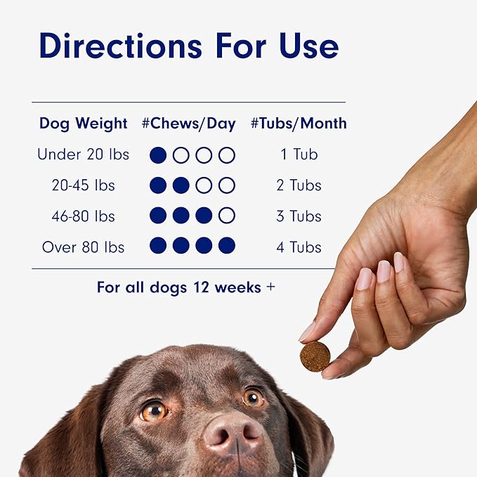 PetLab Co. Itch Relief Chews - Support for Dry, Occasionally Itchy Skin & Coats - Formulated with Turmeric, Omega 3 & 6, Honey - Packaging May Vary