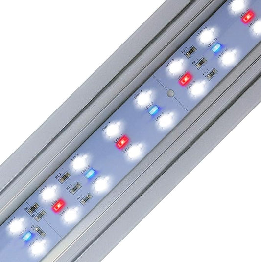 Finnex Stingray 2.0 Aquarium LED Light, Blue Fish Moonlights, 660nm