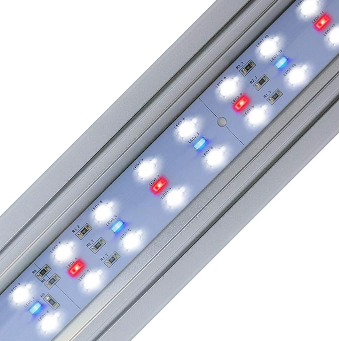 Finnex Stingray 2.0 Aquarium LED Light, Blue Fish Moonlights, 660nm