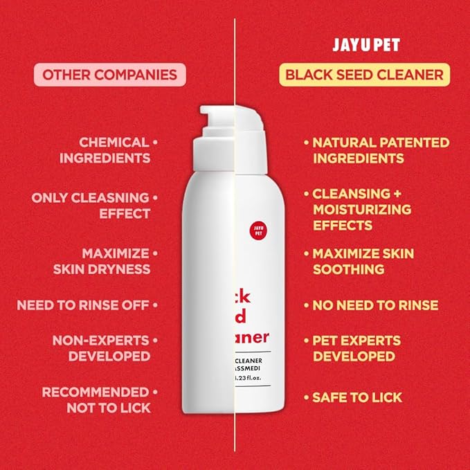 Black Seed Cleaner - Cat Chin Acne Treatment, Non-toxic Hypoallergenic Cleanser, 4.2 fl.oz (125ml)