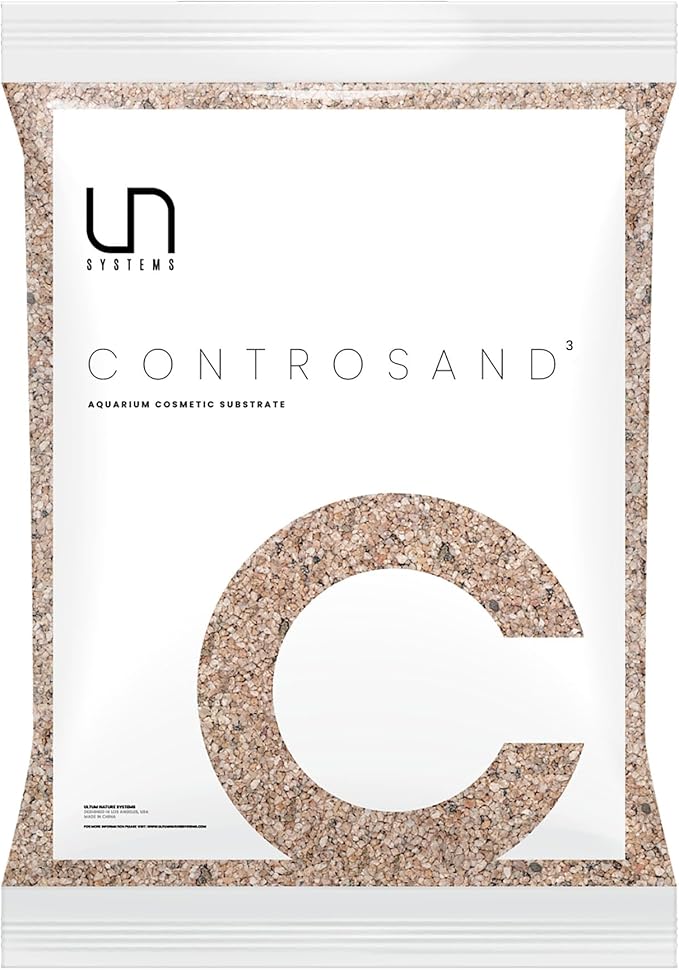 Ultum Nature Systems Controsand Monterey Aquarium Gravel (3L) - Small Pebbles for Fish Tank - Planted Aquarium Rocks - Fish Tank Substrate - Aquarium Pebbles - Versatile Fish Tank Stones