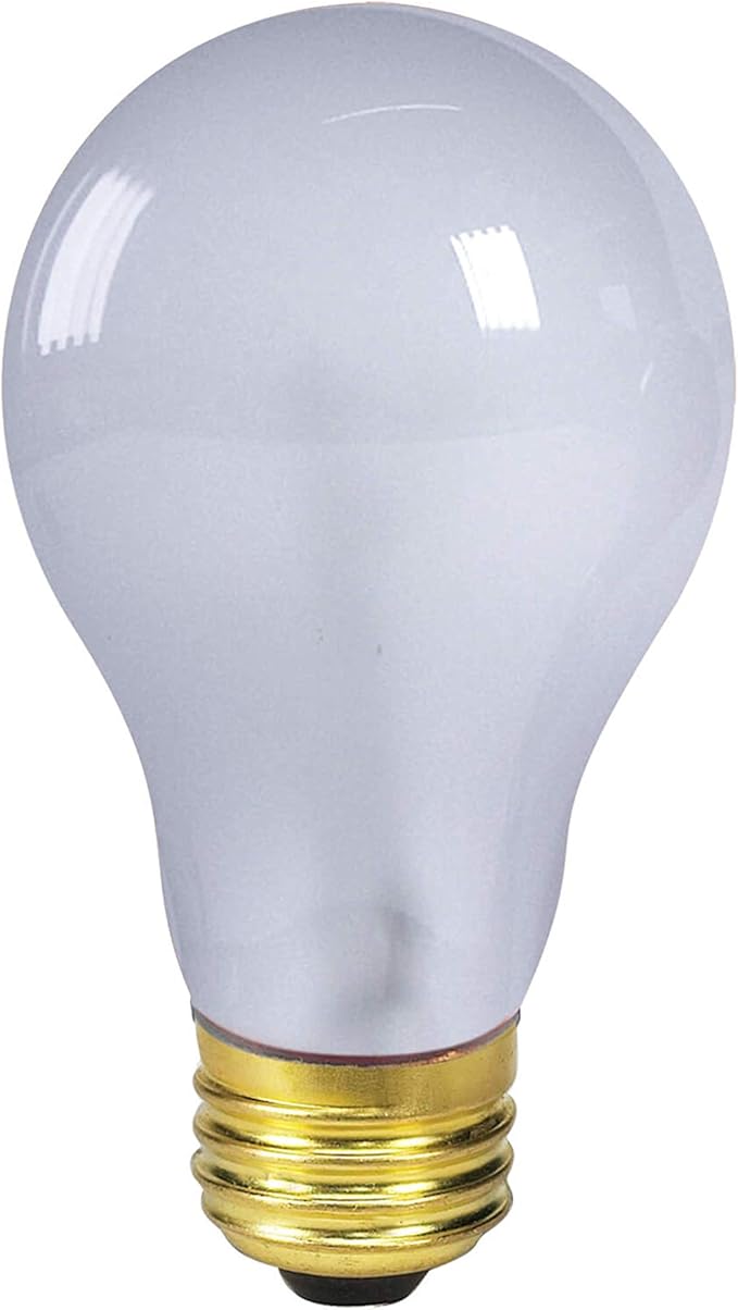 Zilla Reptile Terrarium Incandescent Heat Bulb, Day White, 150 Watts