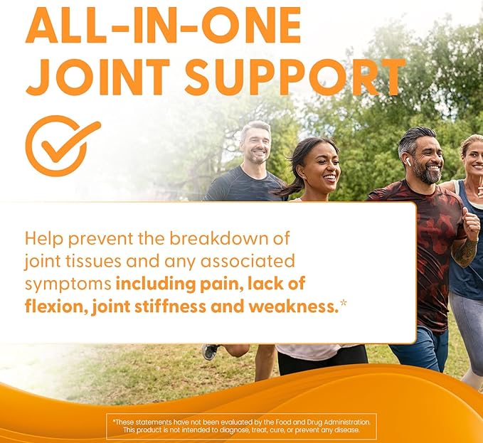 Doctor's Best Glucosamine Chondroitin Msm with OptiMSM Capsules, Supports Healthy Joint Structure, Function & Comfort, Non-GMO, Gluten Free, Soy Free, 120 Count (Pack of 1)