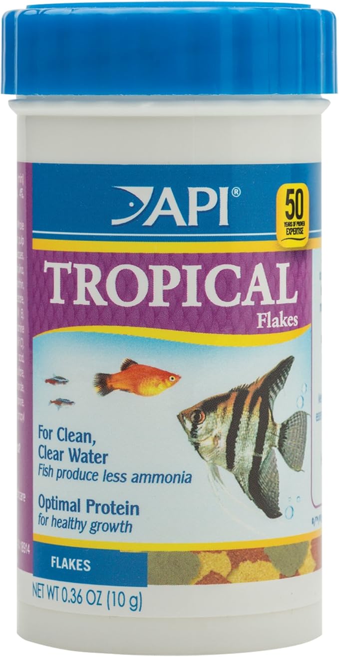 API TROPICAL FLAKES Fish Food .36-Ounce Container