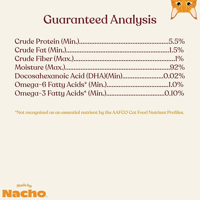 Made by Nacho Wet Cat Food Homestyle Bone Broth Bone Broth with Cage-Free Turkey Shreds Food Topper, Limited Ingredient, Grain-Free Diet - 24ct