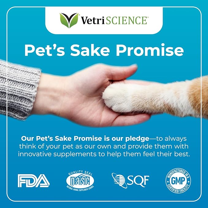 VetriScience Composure Cat Calming Chews - Clinically Supported Cat Anxiety Relief Supplement for Stress, Grooming, Vet Visits, Separation & More - 30 Count, Trout Flavor