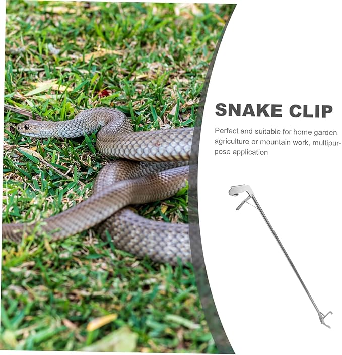 Snake Catcher Clip Snake Elder Serpentine Stick Stainless Steel Stainless Steel Snake Catcher