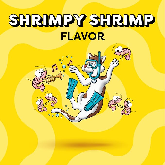 Temptations Classic Crunchy and Soft Cat Treats Shrimpy Shrimp Flavor, 16 oz. Tub