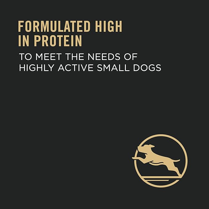 Purina Pro Plan High Protein Small Breed Dog Food, Chicken & Rice Formula - 18 lb. Bag