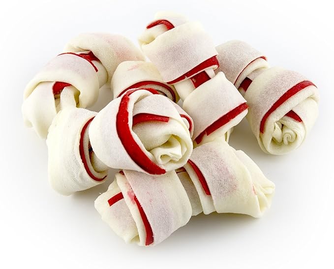 Dingo Small Bones, Rawhide for Dogs, Made with Real Chicken, 36 Count (1 CASE of 6 Packs of 6 PER Pack)