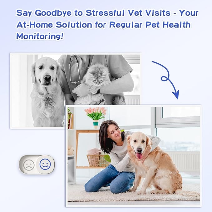 Urine Test Strips for Dogs & Cats - Vet-Approved Home Veterinary Kit for Quick, Reliable, and Easy Pet Care and UTI Detection - High Accuracy Pet Health Monitoring Tool, 4 Packs