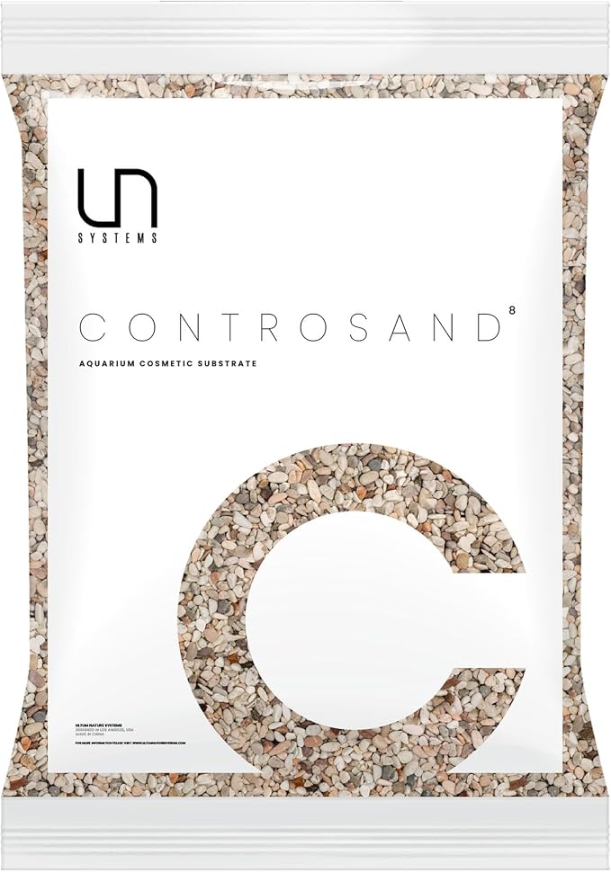 Ultum Nature Systems Controsand Tahoe Aquarium Sand (8L) - Aquarium Sand for Freshwater Tank - Substrate for Live Freshwater Shrimp - Substrate for Planted Aquarium - Versatile Aquarium Substrate