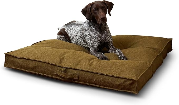 South Pine Porch Mila Square Tufted Pillow Style Dog Bed, Moss, Large (40" x 40")