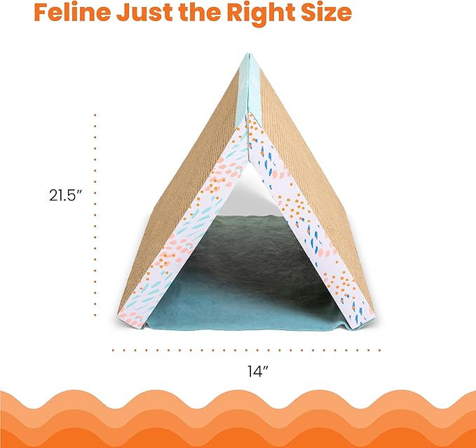 Catstages Fold Away Tunnel and Corrugated Cat Scratcher