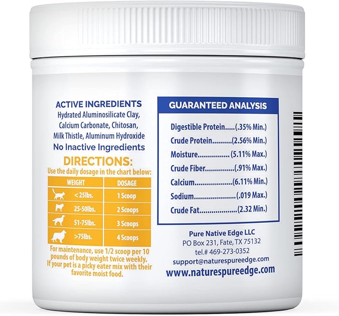 Rx Phos-Flush Phosphate Binder. Extra Large 200 Grams. Dog Kidney and Cat Kidney Support. Feline Urinary Tract Support. Compliments a Renal Failure Dog Food Diet or Cat Renal Support Diet.