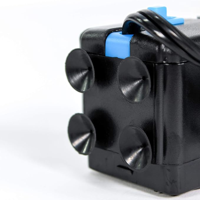 Penn-Plax Cascade 600 Fully Submersible Internal Filter – Provides Physical, Biological, and Chemical Filtration for Aquariums and Turtle Tanks