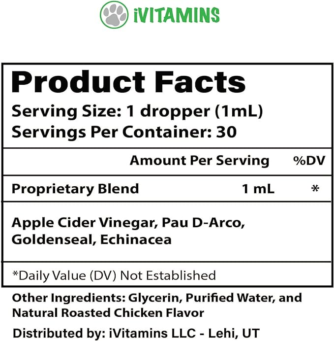 Natural Antibiotics for Cats | Cat Supplements | Cat Antibiotic | Cat Antibiotics | Cat Immune Support | Antibiotic for Cats | Cat Multivitamin | Multivitamin for Cats | 2 Pack: 60 Servings Total