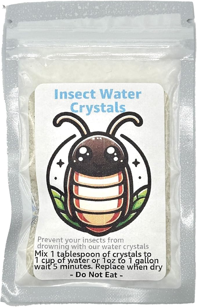 Insect Hydration Crystals, 1oz Bag, Hydrate Insects