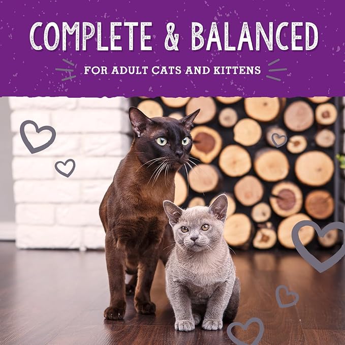 Stella & Chewy's Freeze-Dried Raw Cat Dinner Morsels – Grain Free, Protein Rich Cat & Kitten Food – Plate Lickin' Pork Recipe – 8 oz Bag
