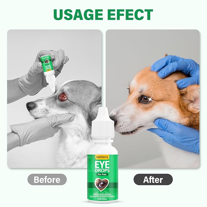 Cataract Drops for Dogs, Dog Eye Drops, Improve Vision Clarity, Improve Eye Vision and Cataracts(2 x 10 mL)