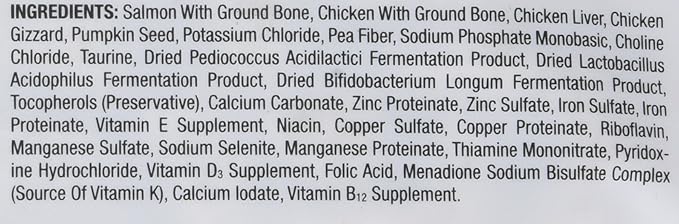 Stella & Chewy's Freeze-Dried Raw Sea-Licious Salmon & Cod Dinner Morsels Grain-Free Cat Food, 8 oz bag, Brown (CAT-FDSC-9)