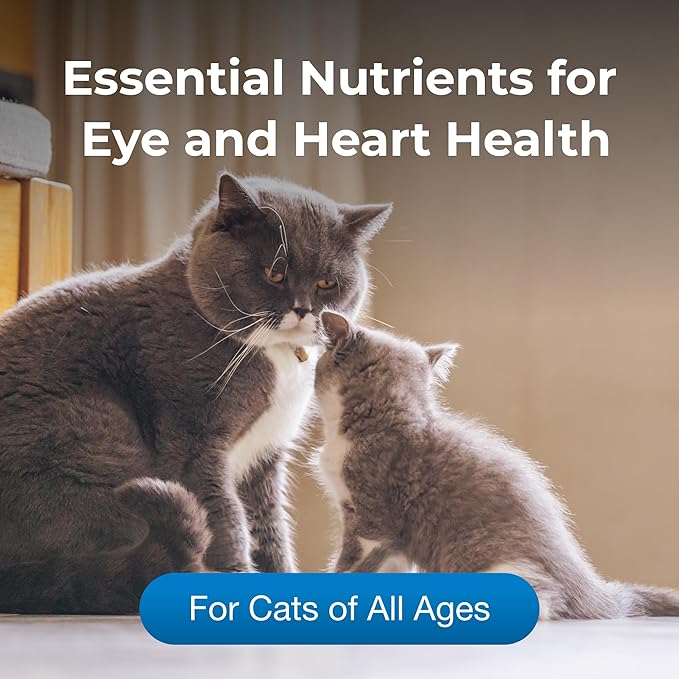 Pet-Ag Taurine Tablets for Cats - 100 Tablets - Daily-Use, Chewable Supplement for Cats of All Ages