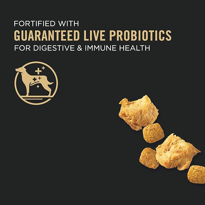 Purina Pro Plan Small Breed Dog Food With Probiotics for Dogs, Shredded Blend Chicken & Rice Formula - 18 lb. Bag
