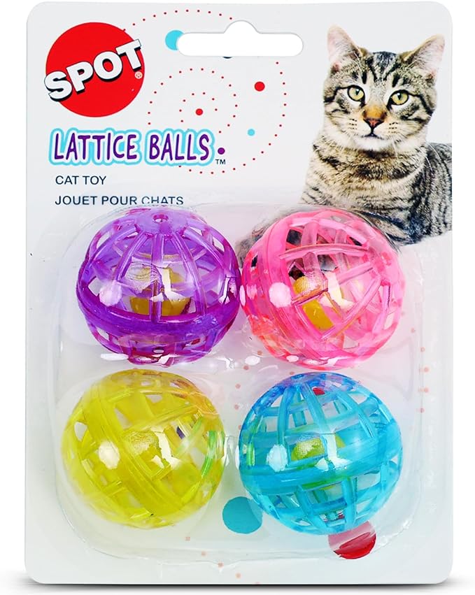 SPOT ETHICAL PRODUCTS Lattice Balls Cat Toy (3 Pack)