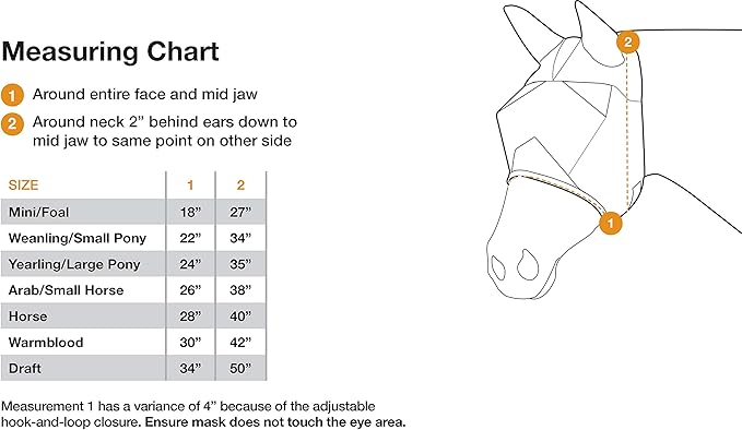 Cashel Crusader Fly Mask, No Ears or Nose
