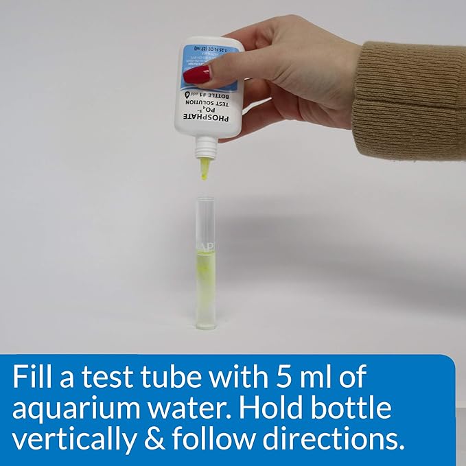 API Phosphate Test Kit For Freshwater And Saltwater, 64 OUNCES