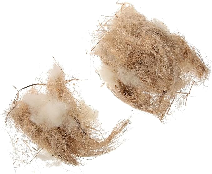 Natural Mixing Bird Nesting Materials for Bird,Bird Nesting Material for Budgie,Parrot,Finche,Canaries,Other Birds 40G/1.4oz