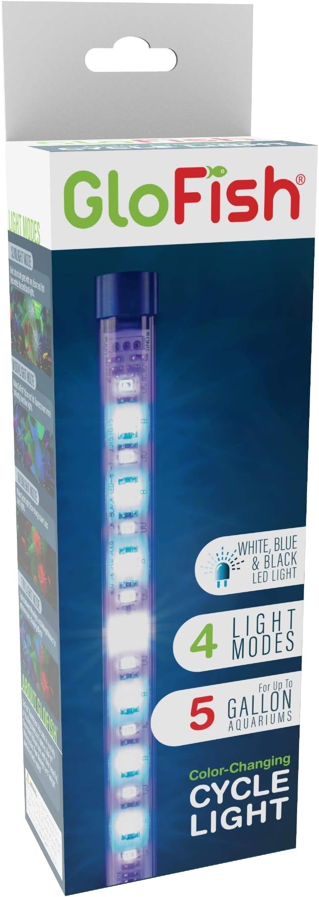 GloFish Three Mode Cycle Light for 5 Gallon Tanks